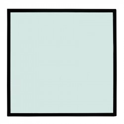 GLASS LAMINATED GREEN WITH SCREEN PRINT CVA FRONT UPPER