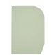 GLASS TOUGHENED GREEN CVA RIGHTHAND REAR SLIDER