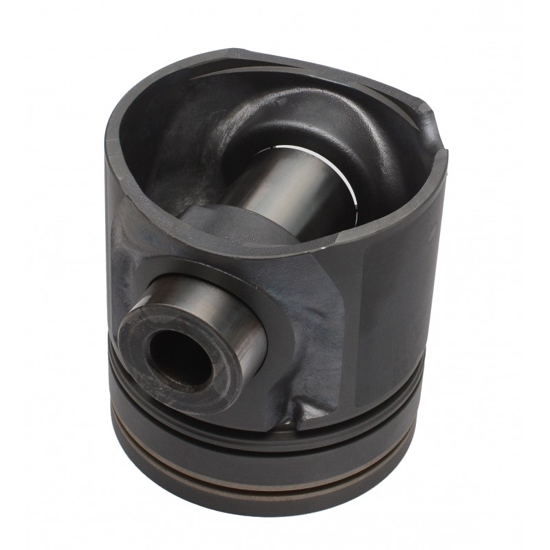 PISTON WITH RINGS