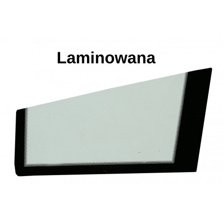 SZYBA LAMINOWANA PRZEDNIA DOLNA PRAWA STRONA ŁADOWARKA KOŁOWA JCB TM320 827/80341