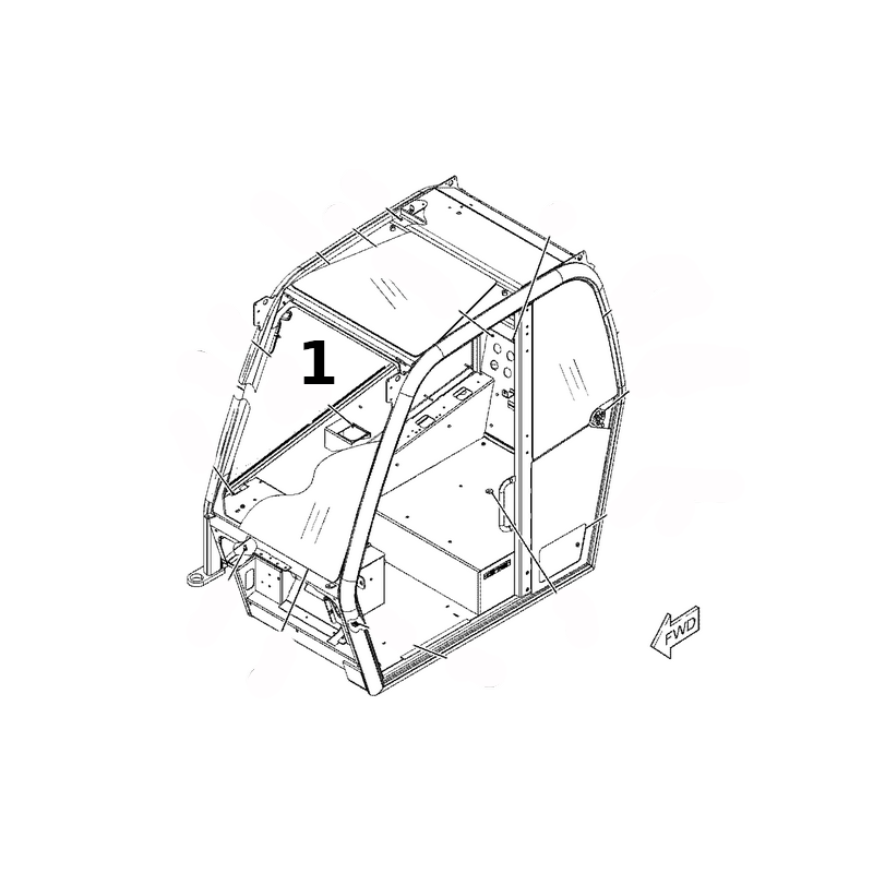 БОКОВОЕ ОКНО ПРАВОЕ ЭКРАННАЯ ПЕЧАТЬ ТЕЛЕСКОПИЧЕСКИЙ ЗАГРУЗЧИК CAT TH314D 4592736