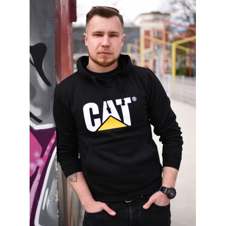 CZARNA BLUZA CAT ORYGINAŁ M