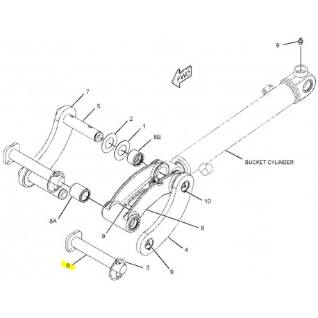 SWORZEŃ CAT TYLNEJ ŁYŻKI MINKOPARKA