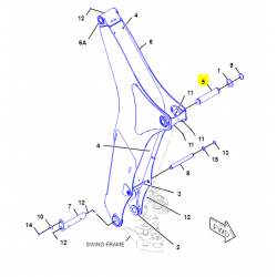 SWORZEŃ TYLNEGO RAMIENIA BOOM CAT KOPARKO ŁADOWARKA SERIA E ORYGINAŁ