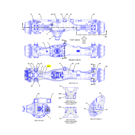 SHAFT ASSY. CVA