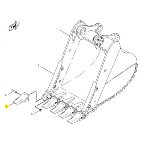 TIP LOADER HD LONG J460 (16,21KG!!)