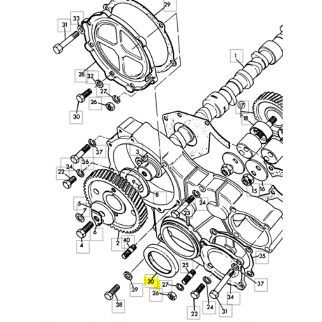 USZCZELNIENIE WAŁU JCB 3CX 4CX FASTRAC I INNE OEM PERKINS!!