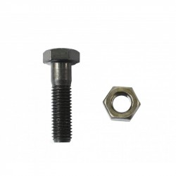 BOLT WITH NUT TWO SIDED TEETH
