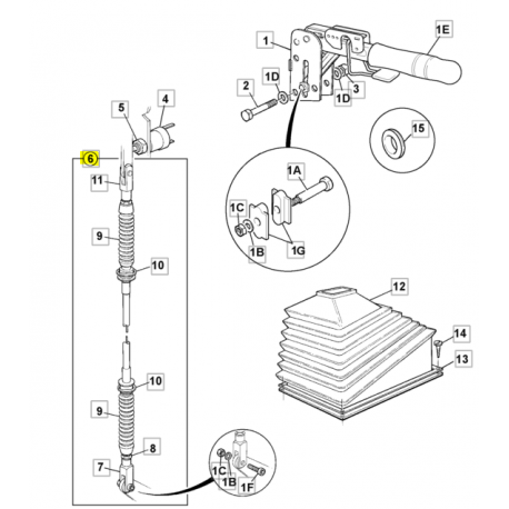 CABLE-PARKING BRAKE