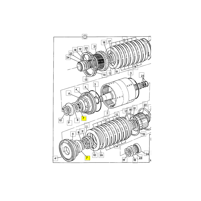 УПЛОТНЕНИЕ МУФТЫ КОРОБКИ ПЕРЕДАЧ JCB