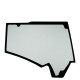 SZYBA PRAWA STRONA SITODRUK KOPARKA KOŁOWA/GĄSIENICOWA HYUNDAI HW140 HX160L 71K8-02731