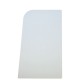 GLASS TOUGHENED GREEN CVA RIGHTHAND FRONT SLIDER