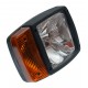 LAMPA PRZEDNIA LEWA Z KIERUNKOWSKAZEM JCB