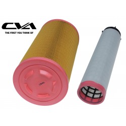 Komplet filtrów powietrza CVA / JCB