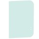 GLASS TOUGHENED GREEN CVA RIGHTHAND REAR SLIDER 790 X 530 MM