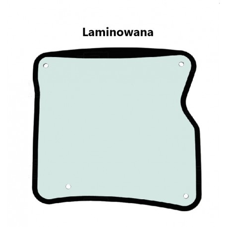 SZYBA LAMINOWANA ZIELONA SITODRUK CVA