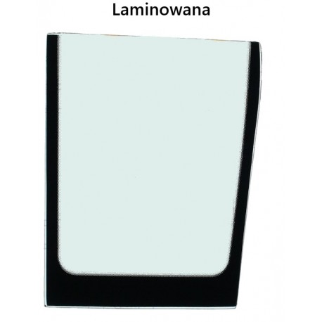 SZYBA ZIELONA LAMINOWANA SITODRUK CVA