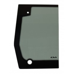 GLASS TOUGHENED GREEN WITH SCREEN PRINT CVA