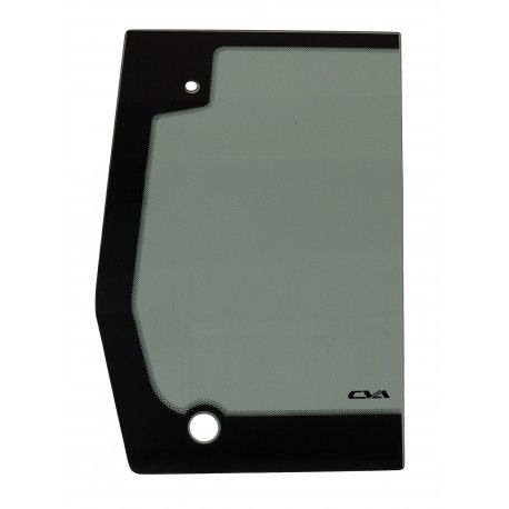 GLASS TOUGHENED GREEN WITH SCREEN PRINT CVA