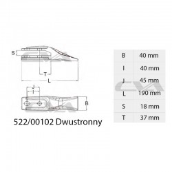 UNITOOTH MINI JCB TWO SIDED