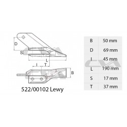 UNITOOTH JCB CVA MINI LEFT CORNER (LH)